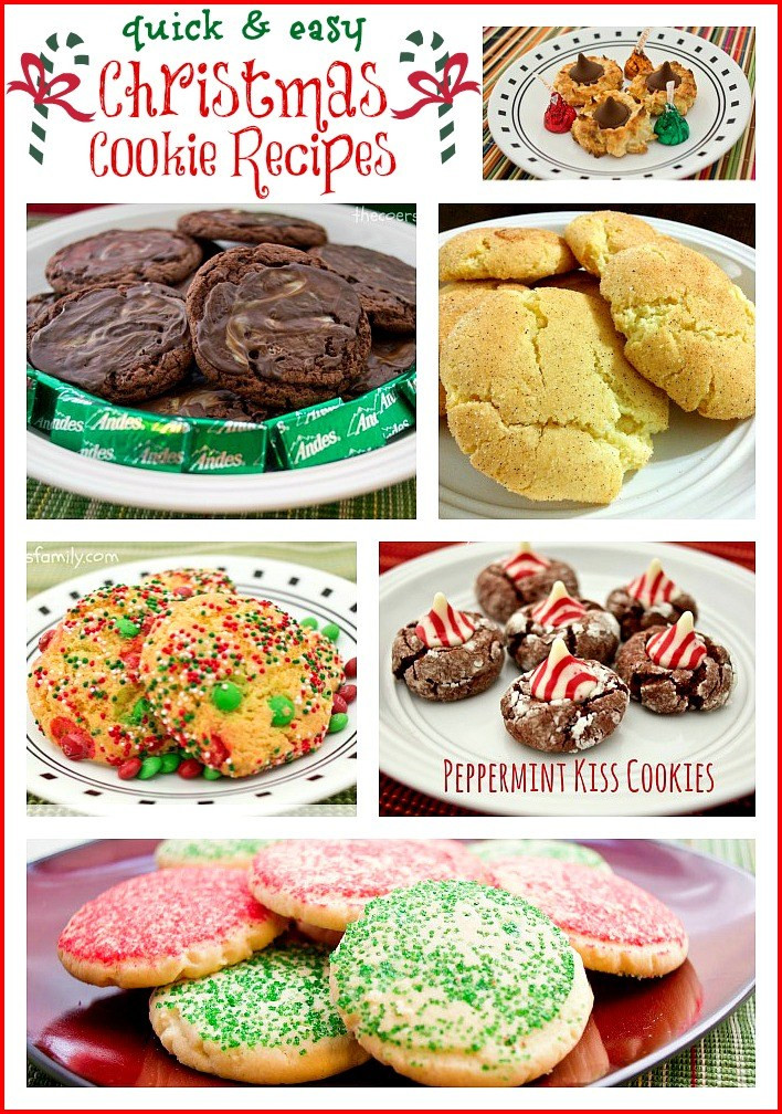 Quick And Easy Christmas Cookies
 Quick and Easy Christmas Cookie Recipes The Coers Family