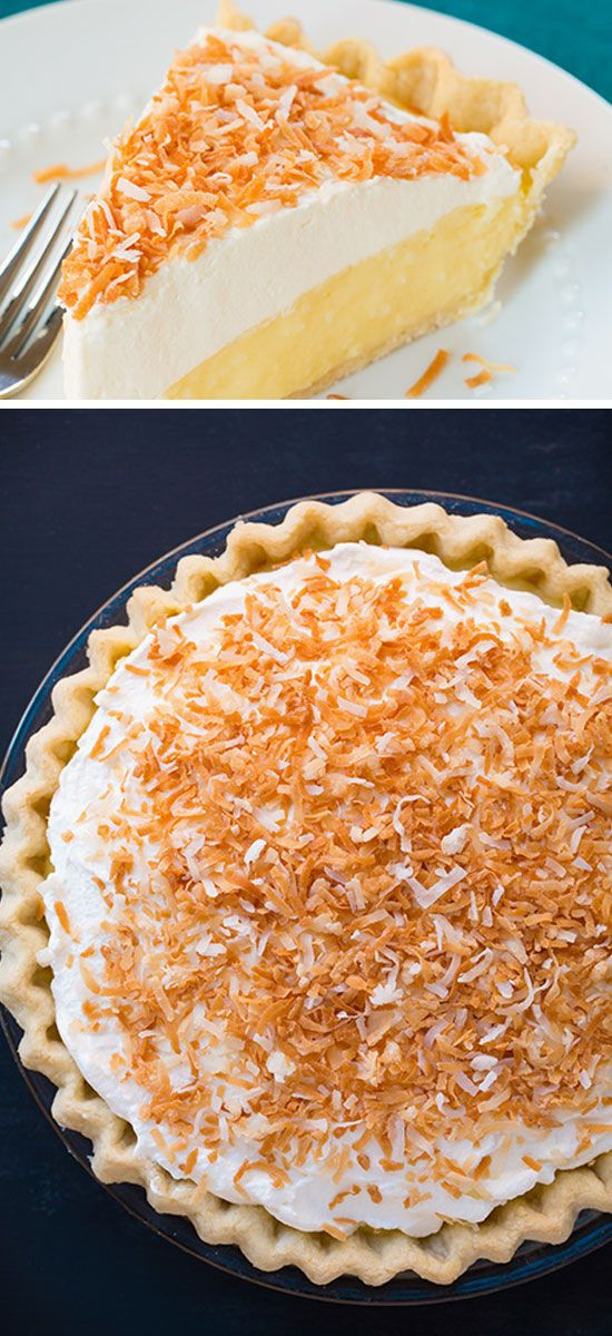 Quick And Easy Fall Desserts
 Coconut Cream Pie