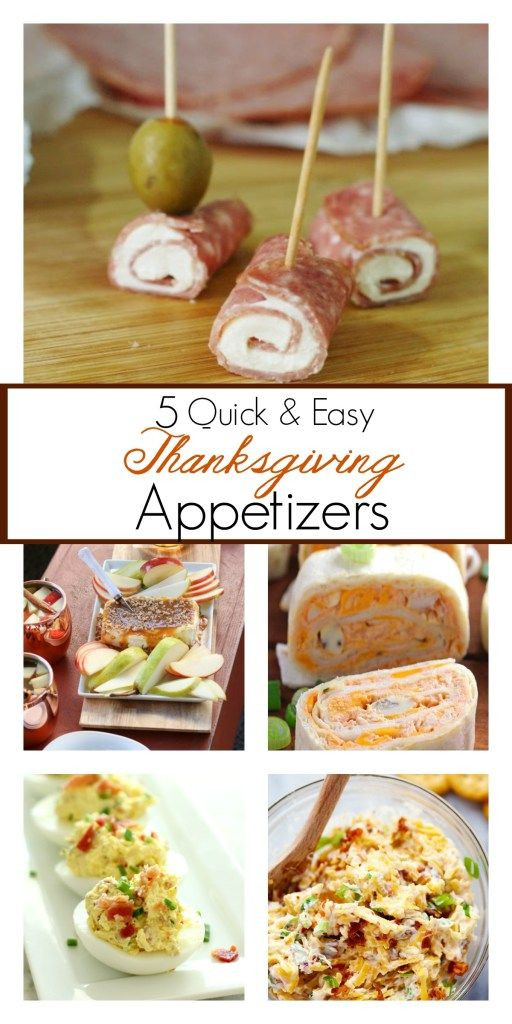 Quick And Easy Thanksgiving Recipes
 The best Thanksgiving appetizer recipes that are quick and