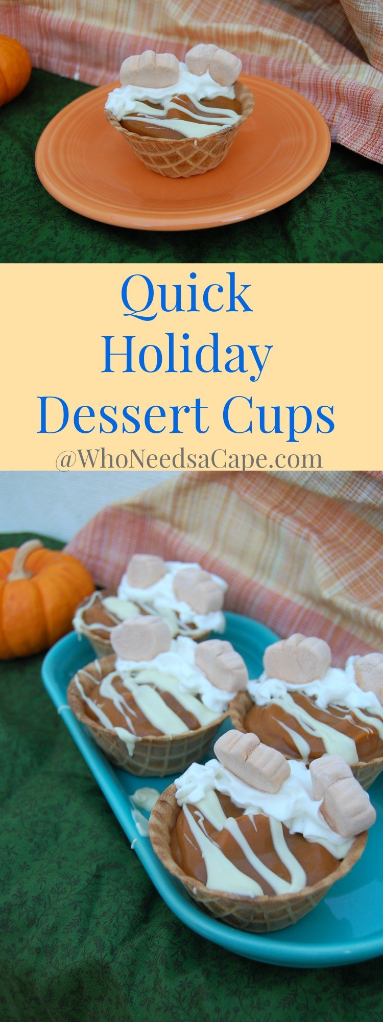Quick Easy Christmas Desserts
 Quick Holiday Dessert Cups Who Needs A Cape