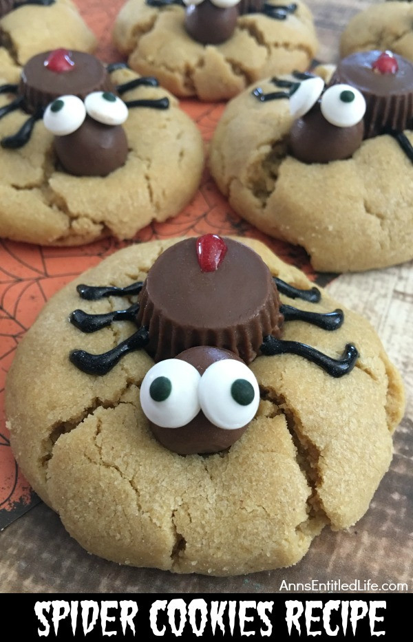 Recipes For Halloween Cookies
 Spider Cookies Recipe