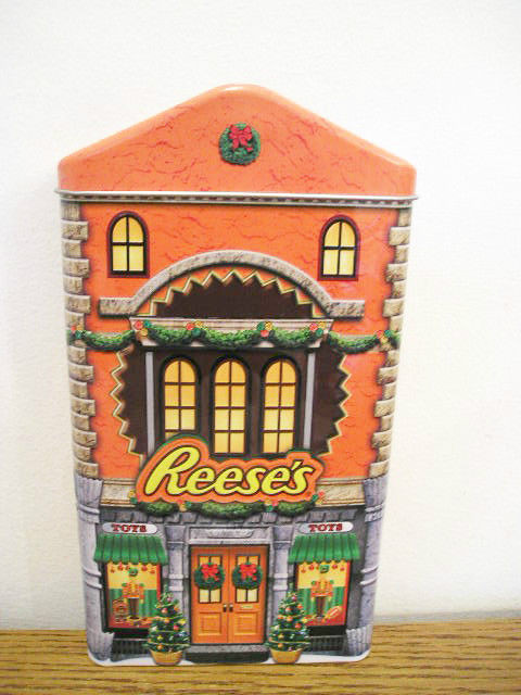 Reese'S Christmas Candy
 Hershey Reese s Reese Christmas holiday tin toy store