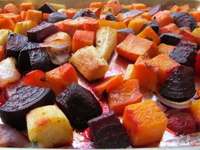 Roasted Fall Root Vegetables
 Oven Roasted Root Ve ables Colorful Seasonal