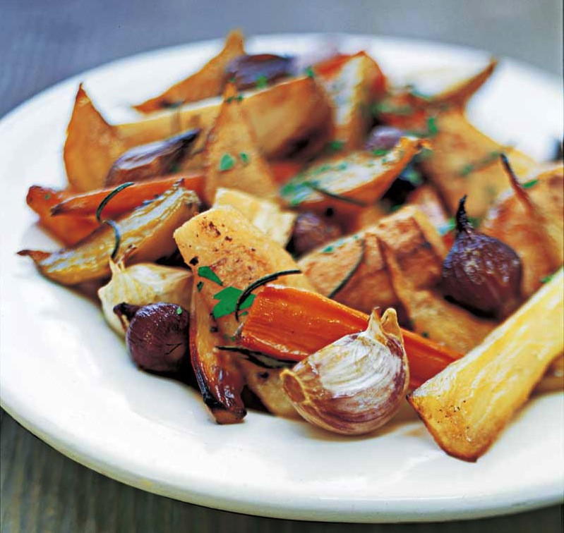 Roasted Fall Root Vegetables
 Savory Oven Roasted Root Ve ables Recipe