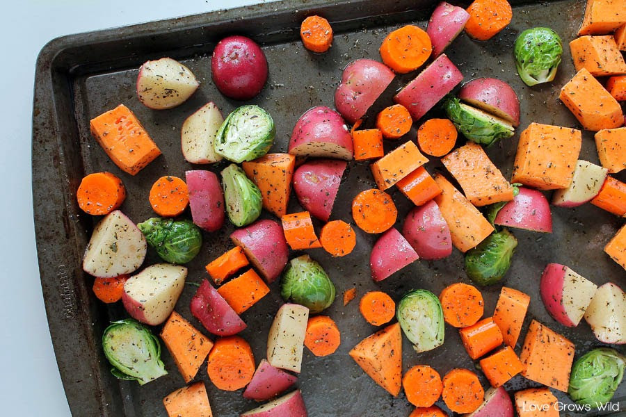 Roasted Fall Vegetables
 Roasted Fall Ve ables Love Grows Wild