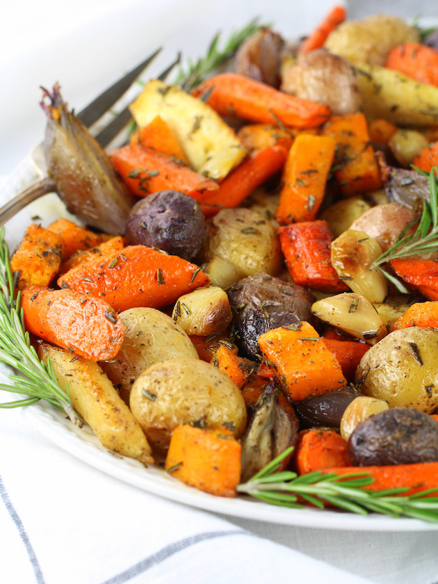 Roasted Fall Vegetables Best Recipes Ever
 Roasted Fall Ve ables with Rosemary