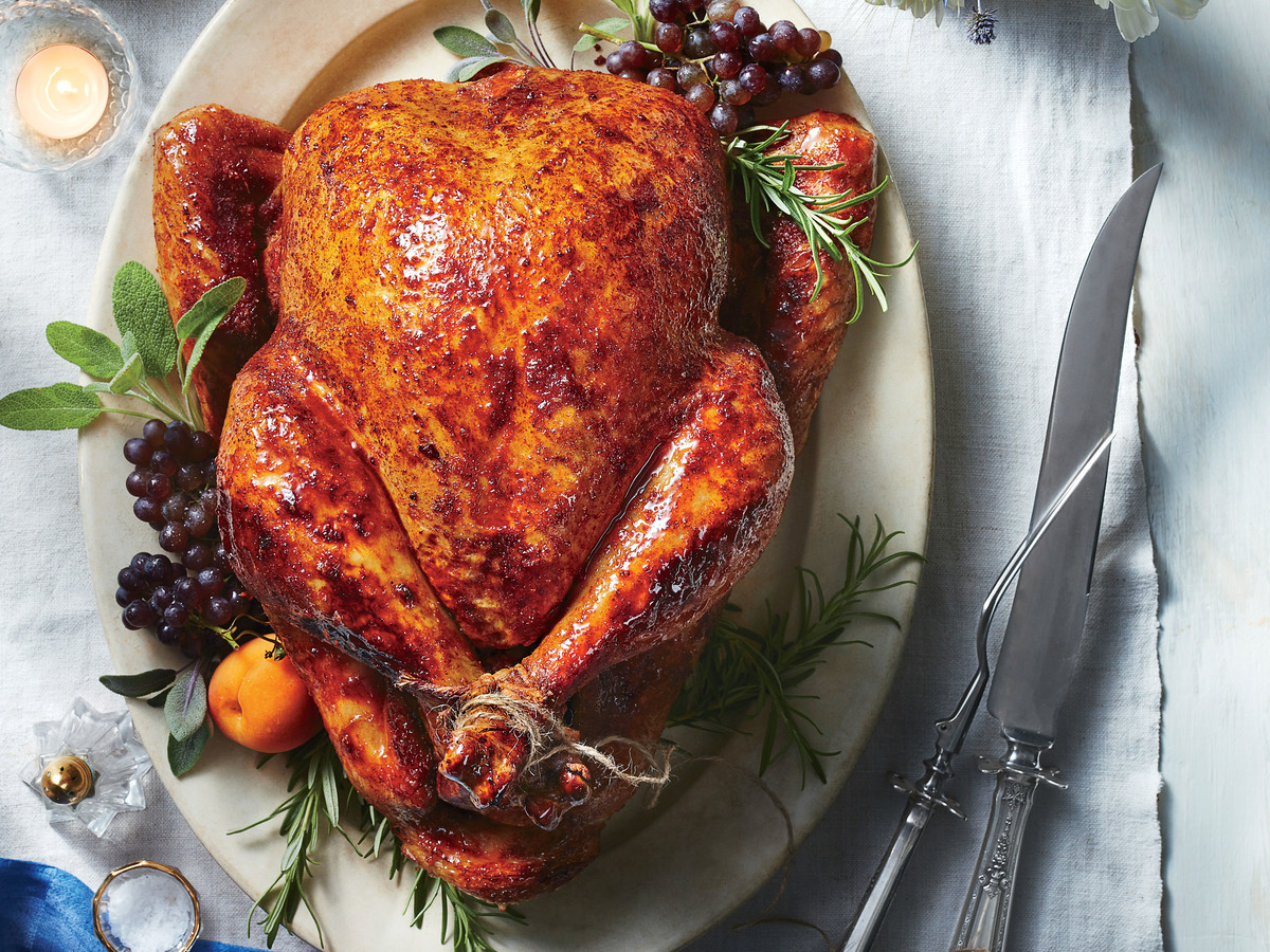 Roasted Turkey Recipes Thanksgiving
 Sweet and Spicy Roast Turkey Recipe Southern Living