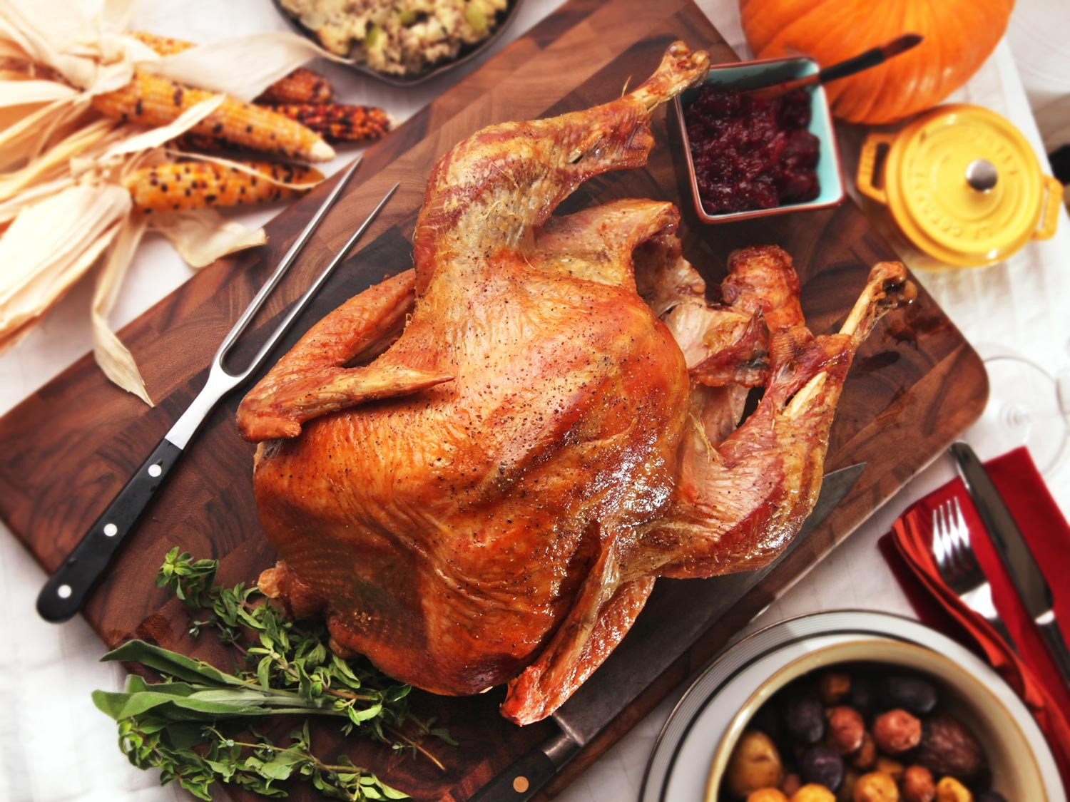 Roasted Turkey Recipes Thanksgiving
 The Best Simple Roast Turkey With Gravy Recipe