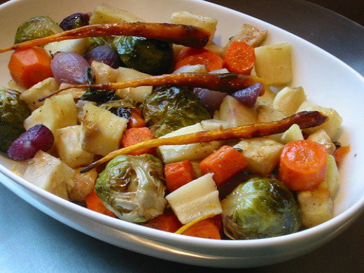 Roasted Vegetables Thanksgiving
 How to Roast Root Ve ables Potatoes Carrots Yams