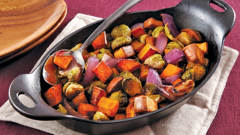 Roasted Vegetables Thanksgiving Recipe
 Roasted Fall Ve ables recipe from Betty Crocker