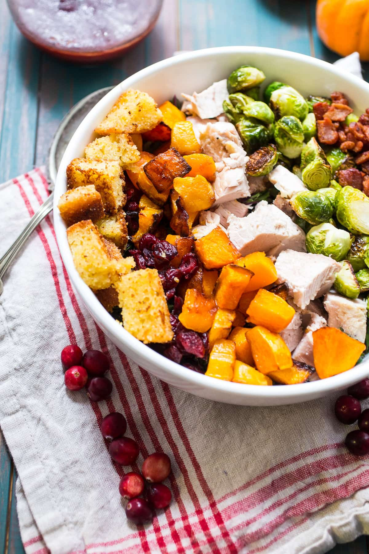 Salad For Thanksgiving Dinner
 Thanksgiving Cobb Salad