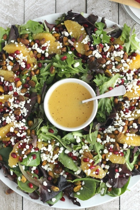 Salads For Christmas
 Christmas Salad with Citrus Champagne Vinaigrette Two