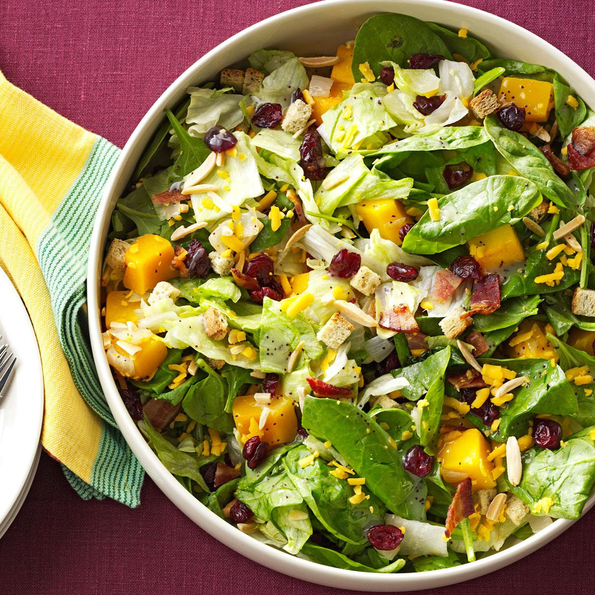 Salads For Thanksgiving
 Roasted Butternut Tossed Salad Recipe