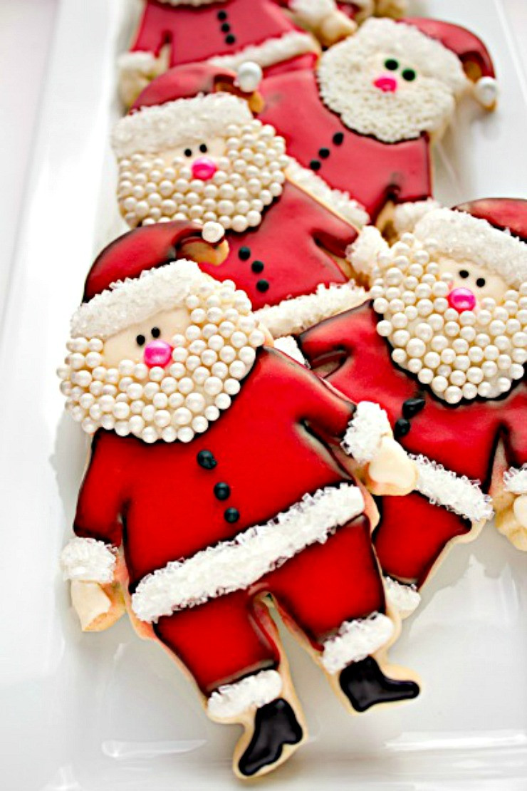 Santa Christmas Cookies
 Awesome Christmas Cookies to Make You Smile