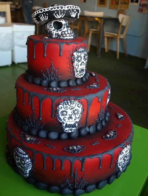 Scary Halloween Cakes
 Cake birthday ideas Cake birthday party Cake birthday