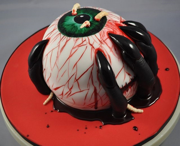 Scary Halloween Cakes
 Scary Halloween cakes 25 ideas how to add some creepy