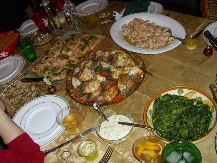 Seafood Christmas Dinner
 Christmas eve Italian seafood dinner Sea food