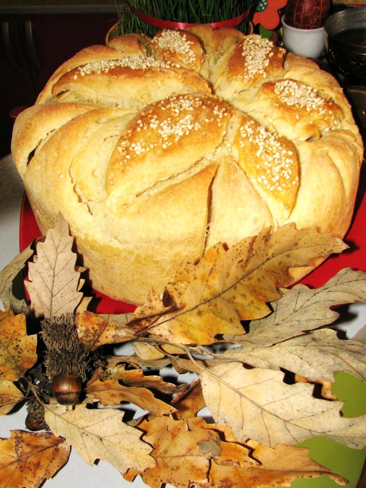 Serbian Christmas Bread
 Geeky chefs Traditional Serbian bread