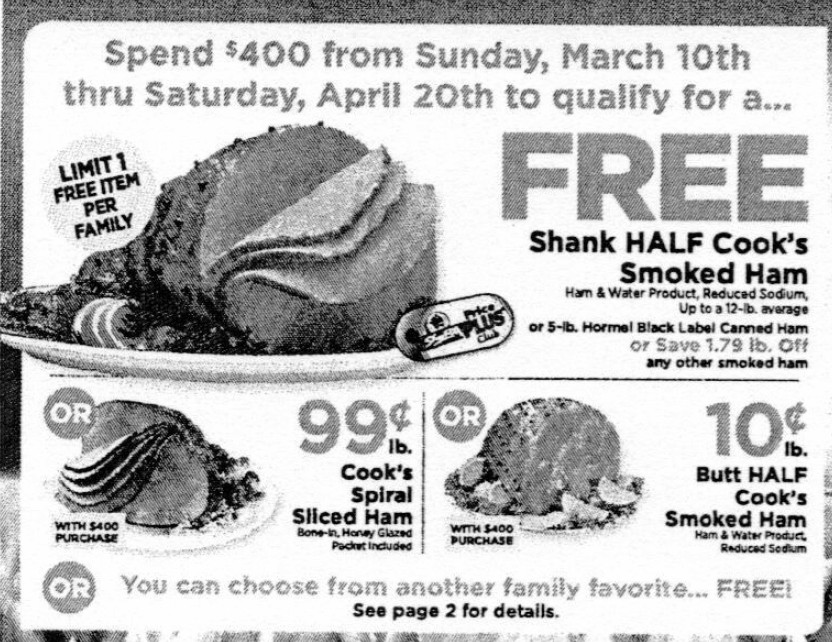 Shoprite Thanksgiving Dinner
 ShopRite Holiday Dinner Promo – Earn a FREE Turkey Ham