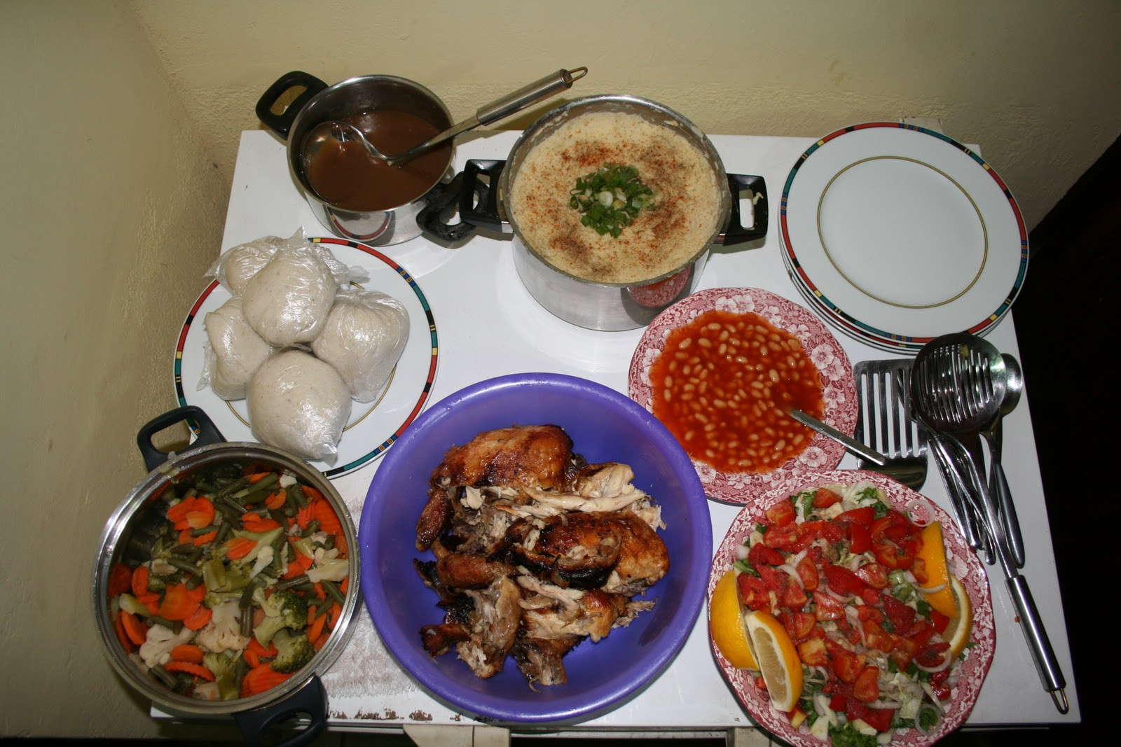 Shoprite Thanksgiving Dinner
 Think G l o c a l Thanksgiving in Ghana