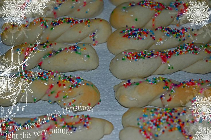 Sicilian Christmas Cookies
 Pin by Maria Errichiello on recipes