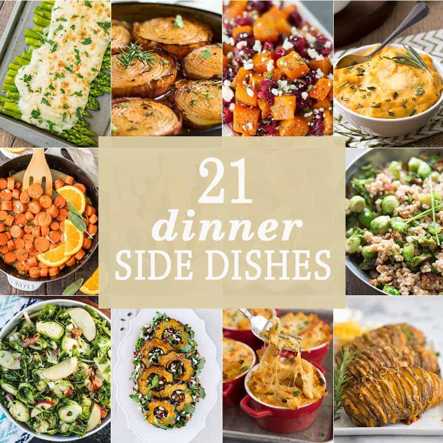 Sides For Christmas Dinner
 21 Dinner Side Dishes The Cookie Rookie
