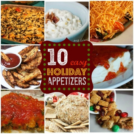 Simple Christmas Appetizers
 10 Easy Holiday Appetizers