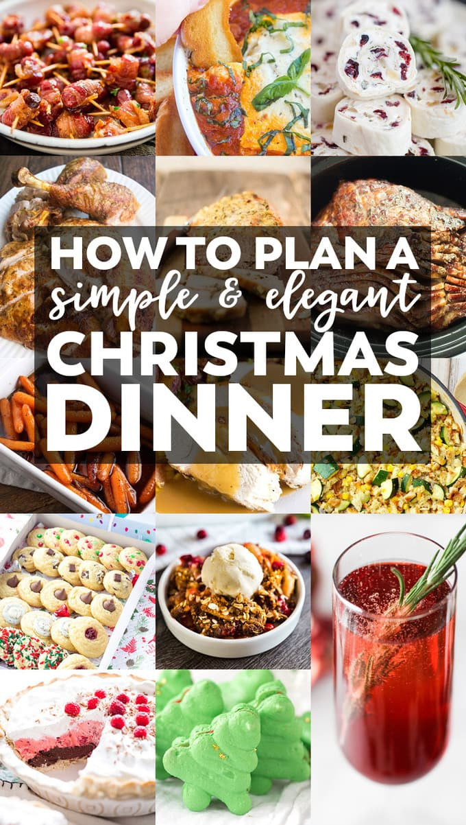 Simple Christmas Dinners
 How to Plan a Simple & Elegant Christmas Dinner Menu