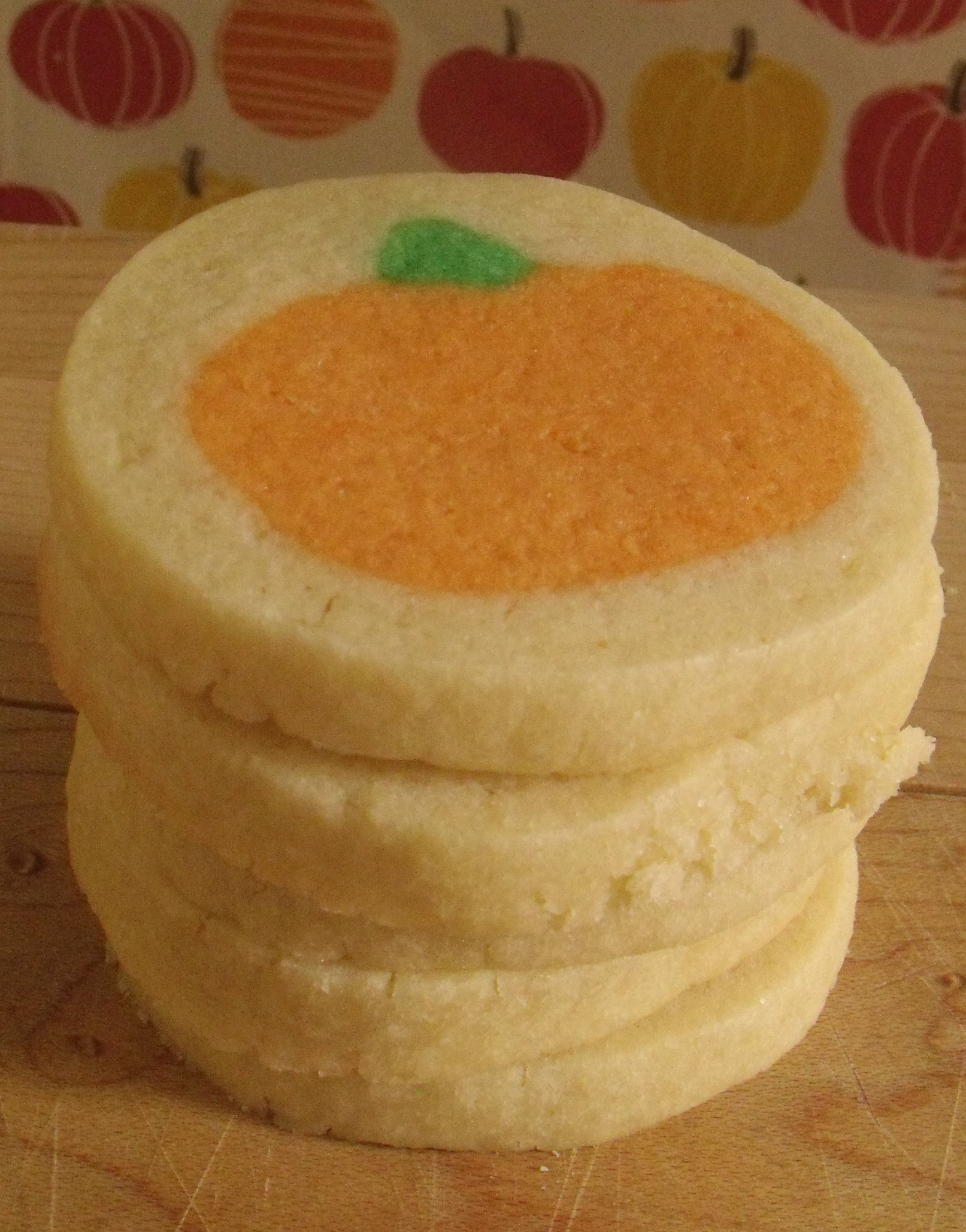 Slice And Bake Halloween Cookies
 Slice and Bake Pumpkin Sugar Cookies – Bluenose Baker