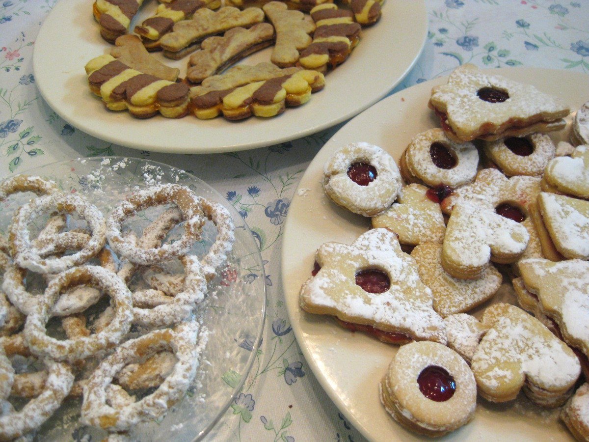 Slovak Christmas Cookies
 Christmas Cookies Part 2 Striped bs Dvojfarebné
