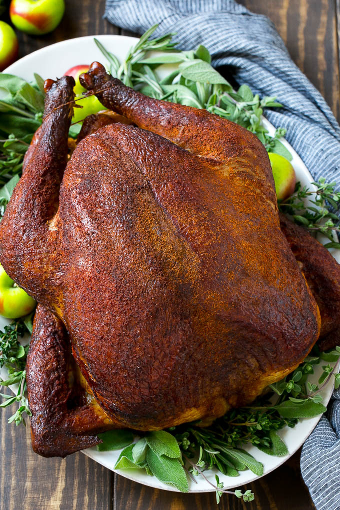 Smoke A Turkey For Thanksgiving
 Smoked Turkey Recipe Dinner at the Zoo