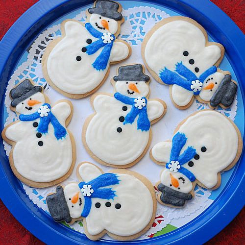 Snowman Christmas Cookies
 Christmas Snowman Cookies Ideas