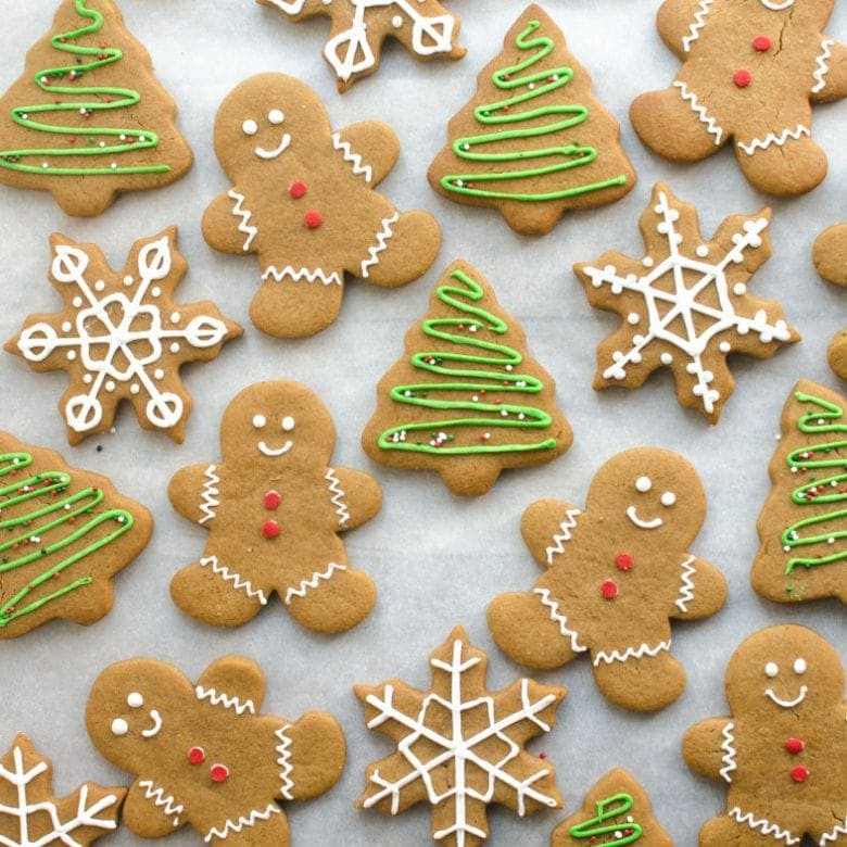 Soft Christmas Cut Out Cookies
 Soft Gingerbread Cookies — Bless this Mess