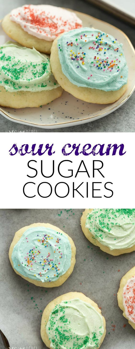 Sour Cream Christmas Cutout Cookies
 17 Best images about Christmas Recipes on Pinterest