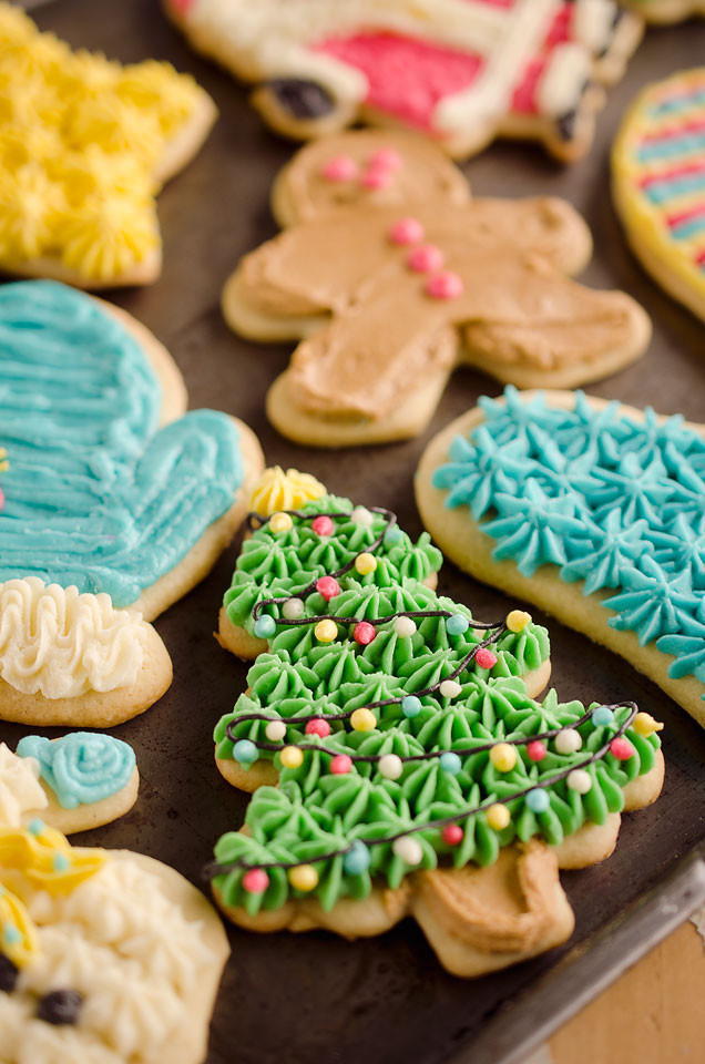 Sour Cream Christmas Cutout Cookies
 Old Fashion Sour Cream Cut Out Cookies