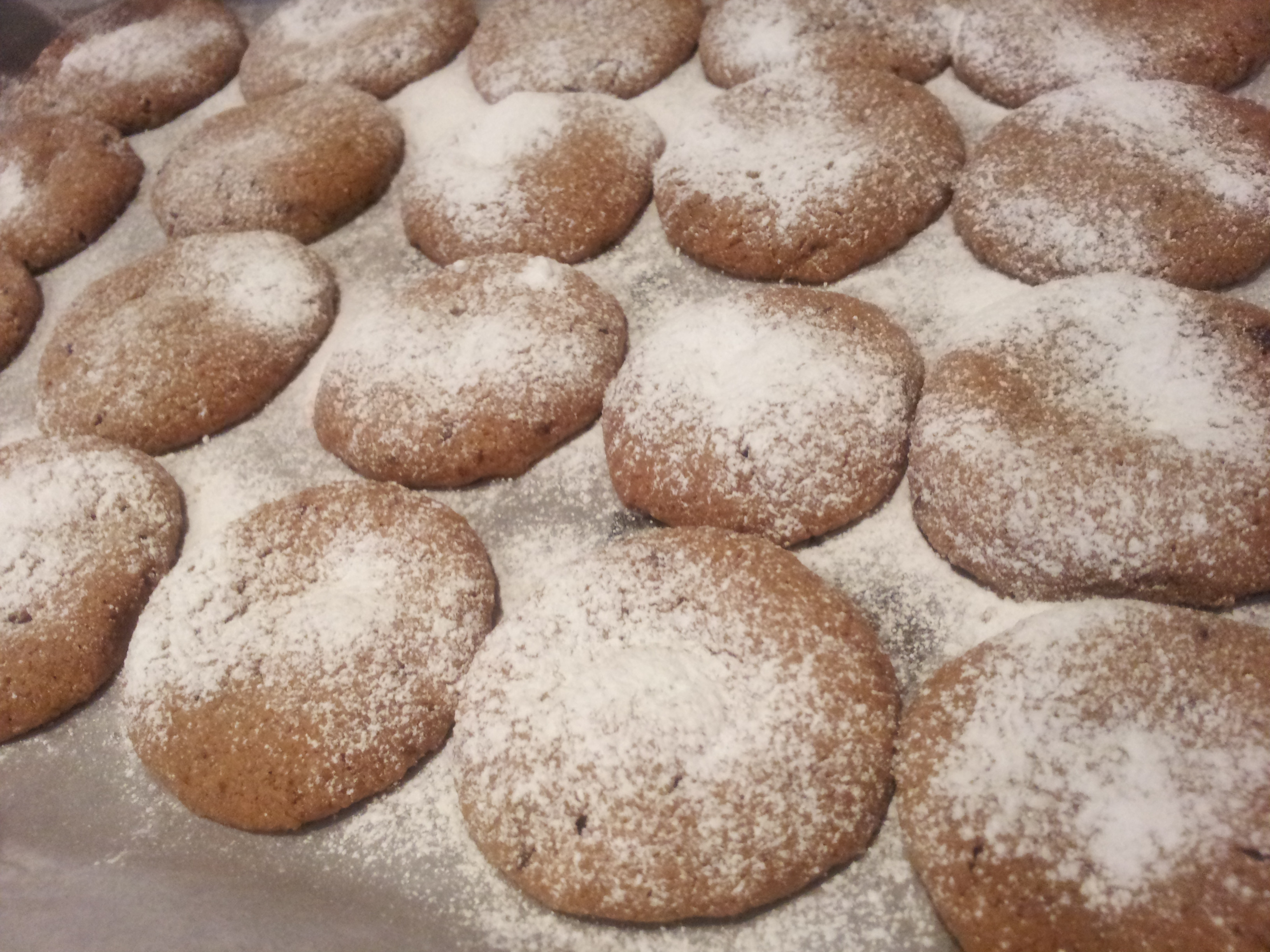 Spanish Christmas Cookies
 Experimental Chocolate Chip Polvorón – Spanish Christmas