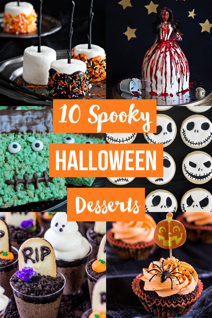 Spooky Halloween Desserts
 10 Spooky Halloween Dessert Recipes Love Swah