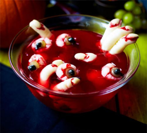 Spooky Halloween Desserts
 Scary Halloween jelly recipe