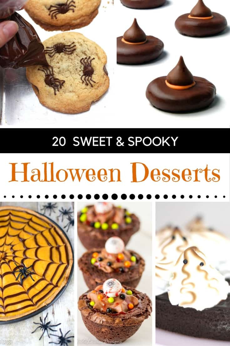 Spooky Halloween Desserts
 20 SWEET & SPOOKY HALLOWEEN DESSERTS Mommy Moment