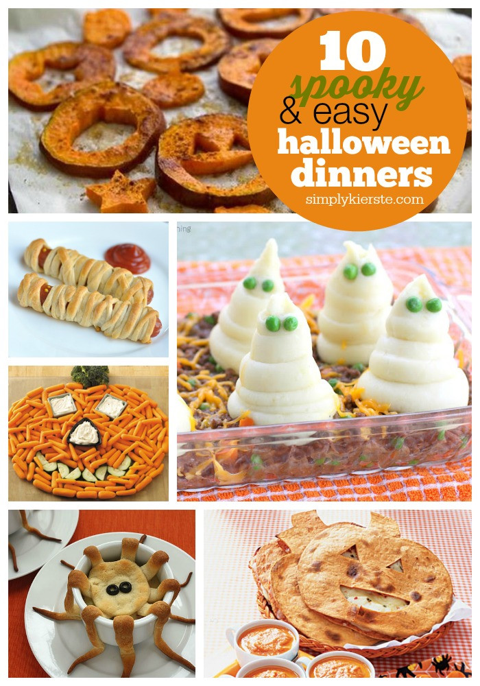 Spooky Halloween Dinners
 10 Spooky & Easy Halloween Dinner Ideas