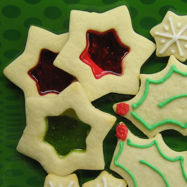 Stained Glass Christmas Cookies
 Stained Glass Window Cookies