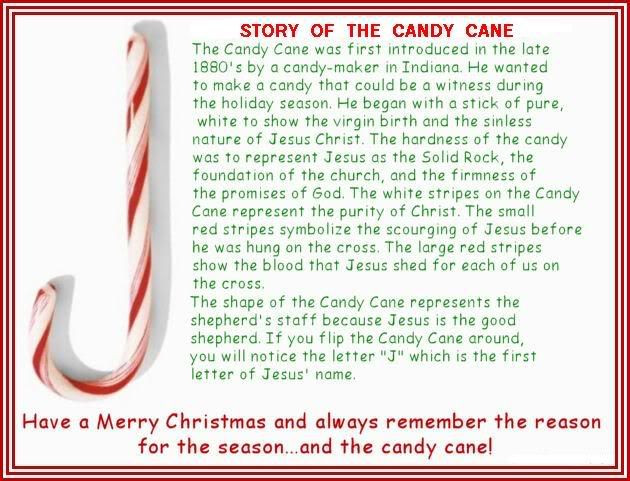 Story Of The Candy Cane At Christmas
 legend of the candy cane printable