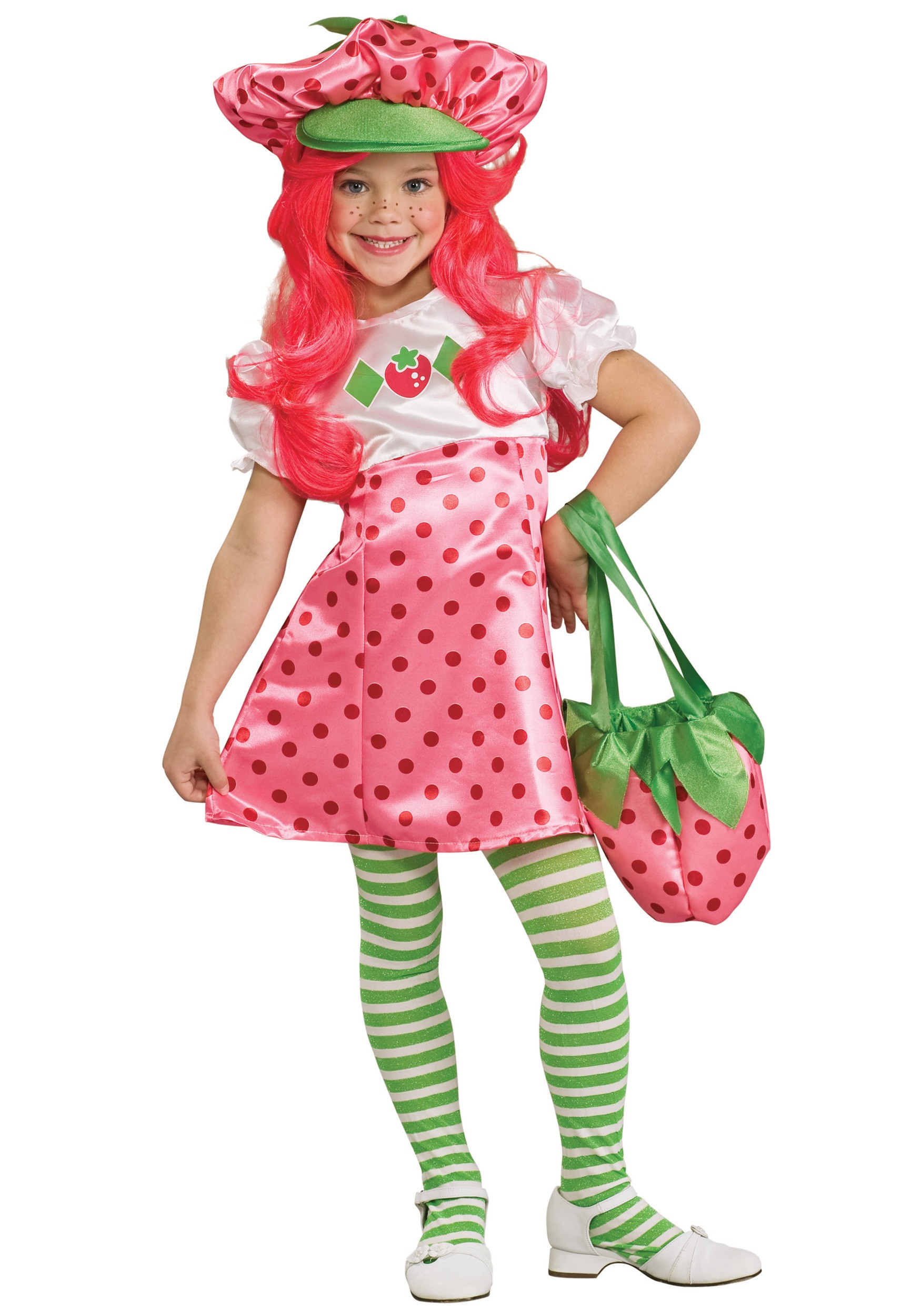 Strawberry Short Cake Halloween
 Child Strawberry Shortcake Costume