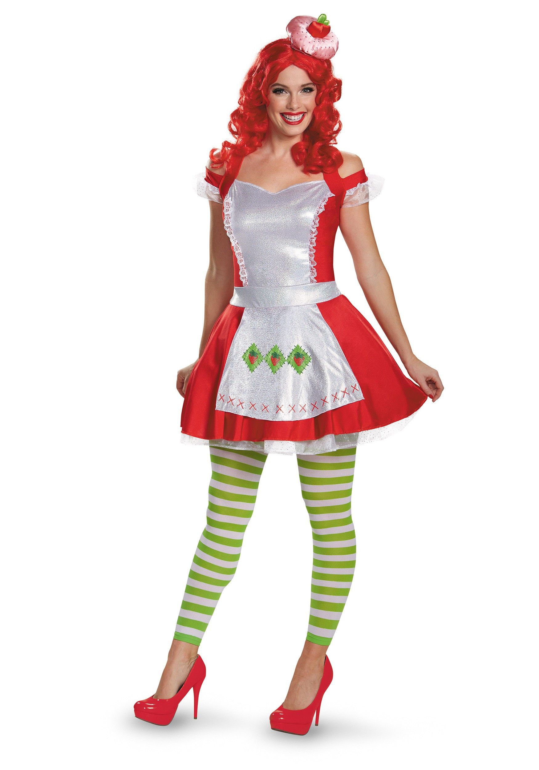 Strawberry Short Cake Halloween
 Strawberry Shortcake Deluxe Adult Costume