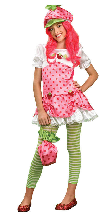 Strawberry Short Cake Halloween
 STRAWBERRY SHORTCAKE Adult Teen Costume Halloween 6 10