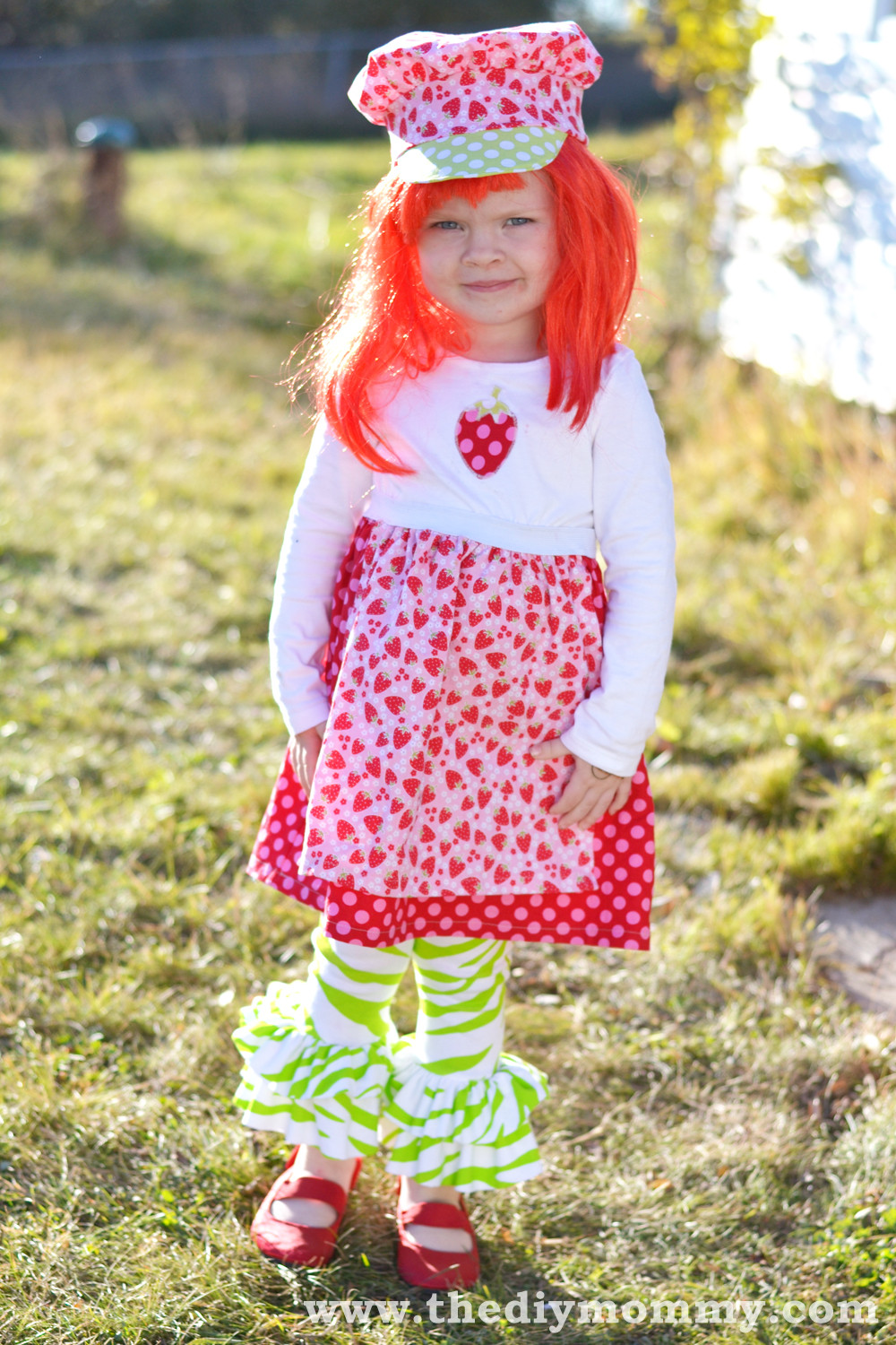 Strawberry Shortcake Halloween
 Sew a Strawberry Shortcake Costume