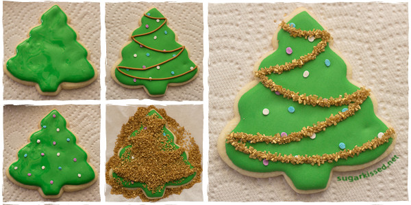 Sugar Cookies Christmas Tree
 Decorated Christmas Cookies