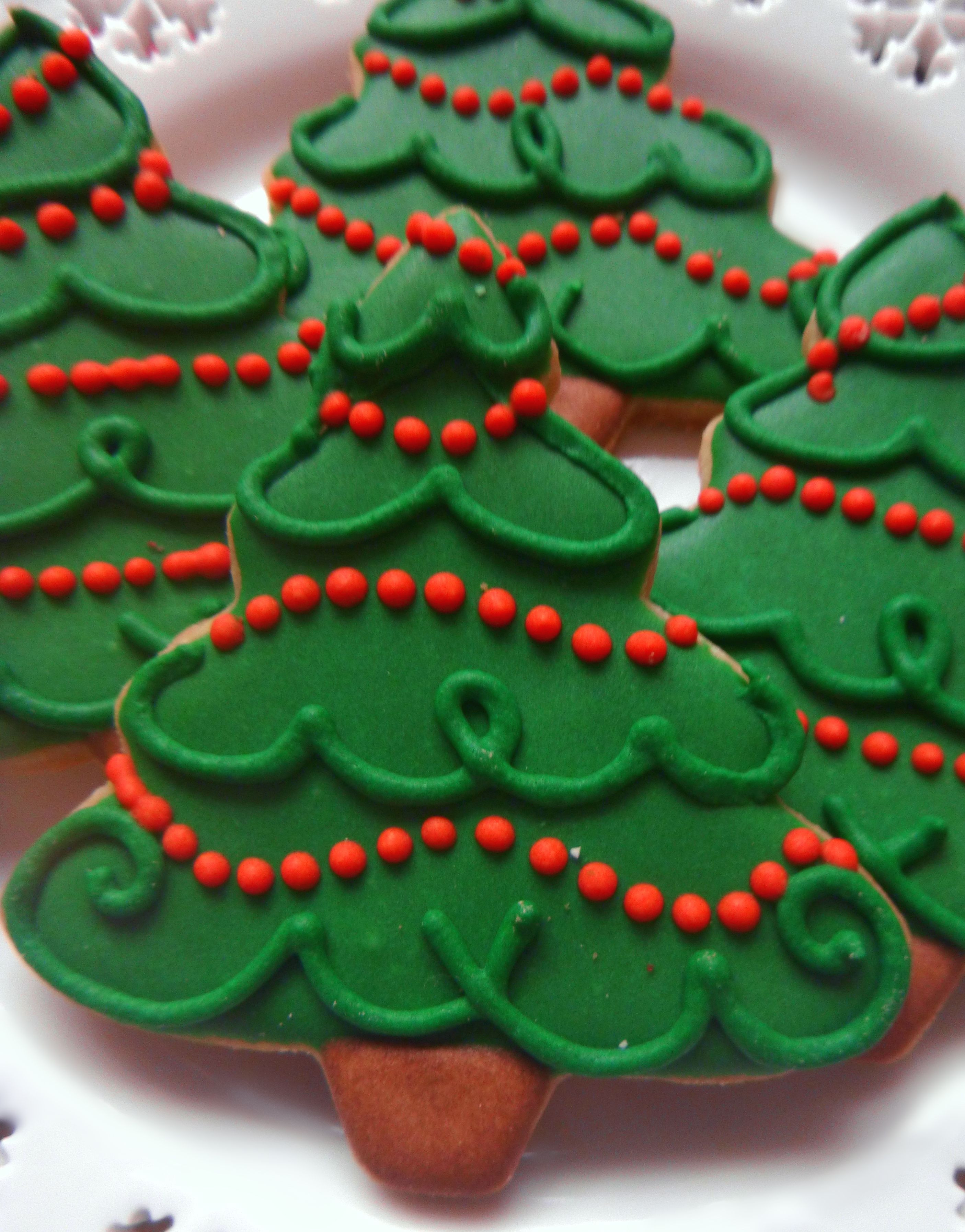 Sugar Cookies Christmas Tree
 Christmas Tree Sugar Cookies Etsy shop lindseyhudek