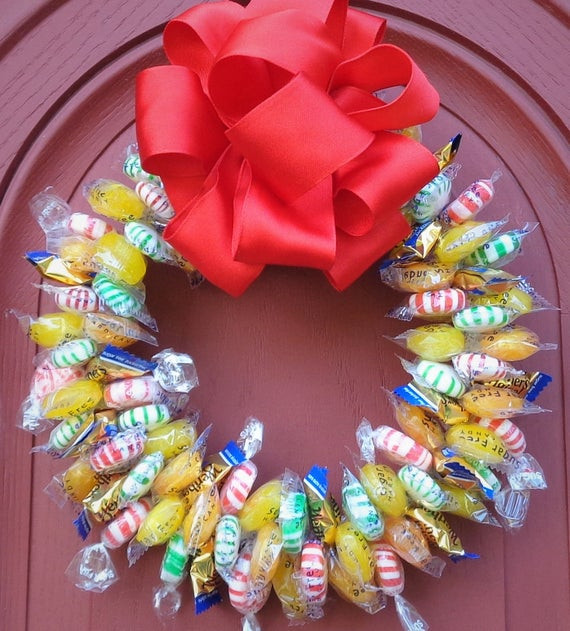 Sugar Free Christmas Candy
 Sugar Free Candy Wreath Edible Assorted Christmas Centerpiece