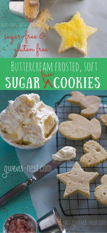 Sugar Free Christmas Cookies Recipes
 Christmas Sugar Cookie Recipe GF & SF